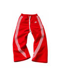 RETRO LOOSE JOGGERS RED